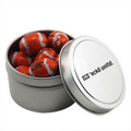 Bueller Tin with Chocolate Footballs